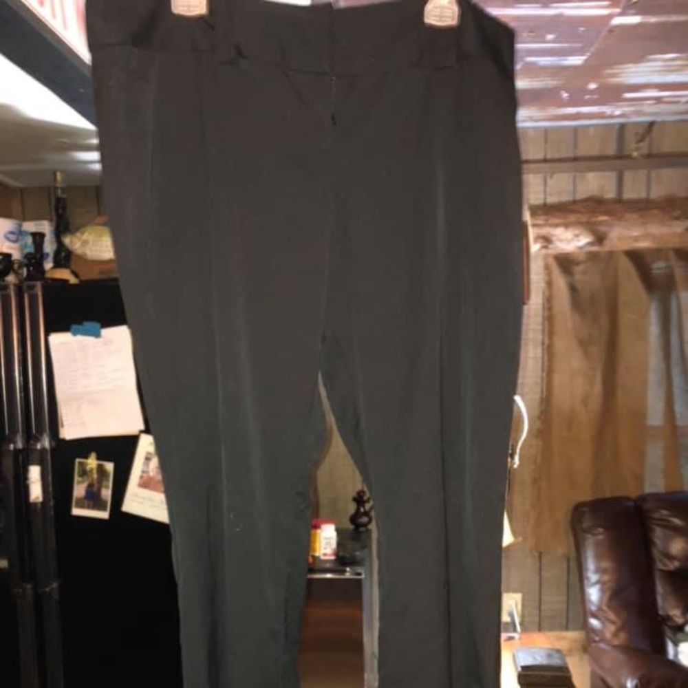 black slacks